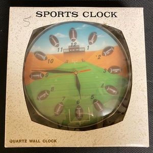 1991 football wall clock
